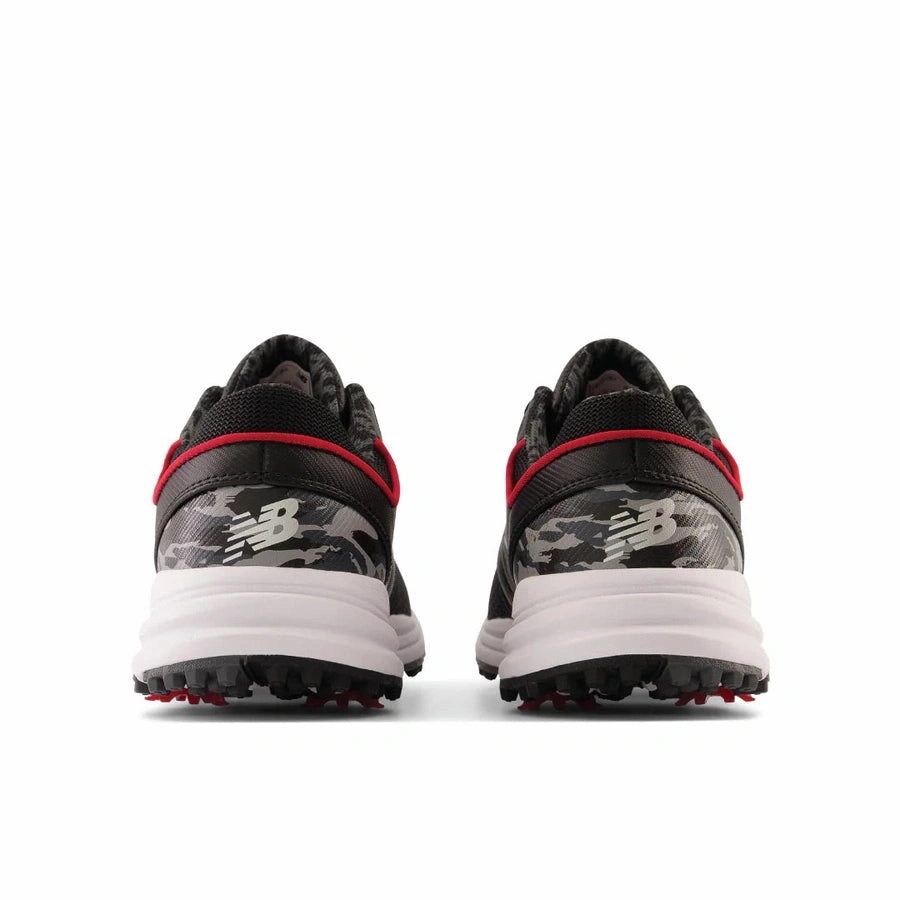 New Balance Brighton Spiked Golf Shoes - Black/Red Classic Men's Spiked Golf Shoes