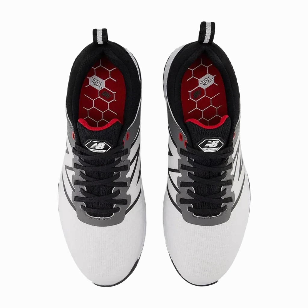 New Balance Fresh Foam Contend V2 Golf Shoes - White Men's Spikeless Golf Shoes