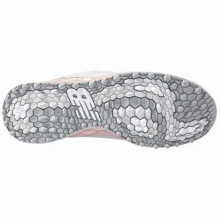 New Balance Fresh Foam Ladies Golf Shoes - Grey/Rose Women's Spikeless Golf Shoes