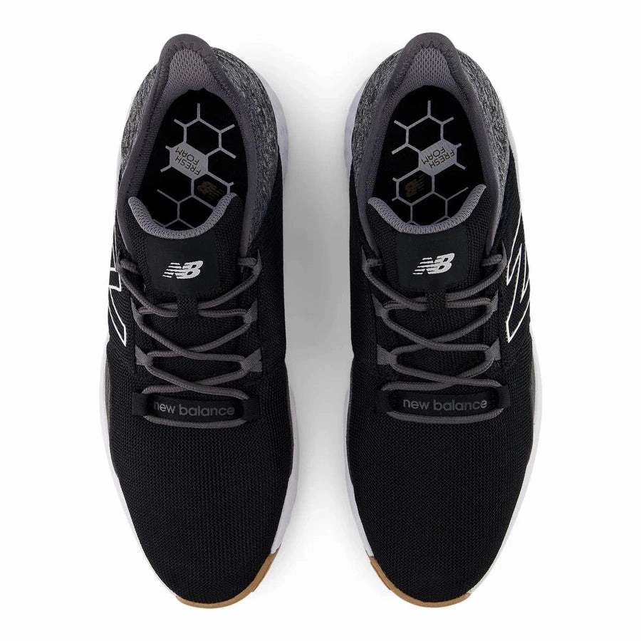 New Balance Fresh Foam ROAV Golf Shoes - Black Men's Spikeless Golf Shoes