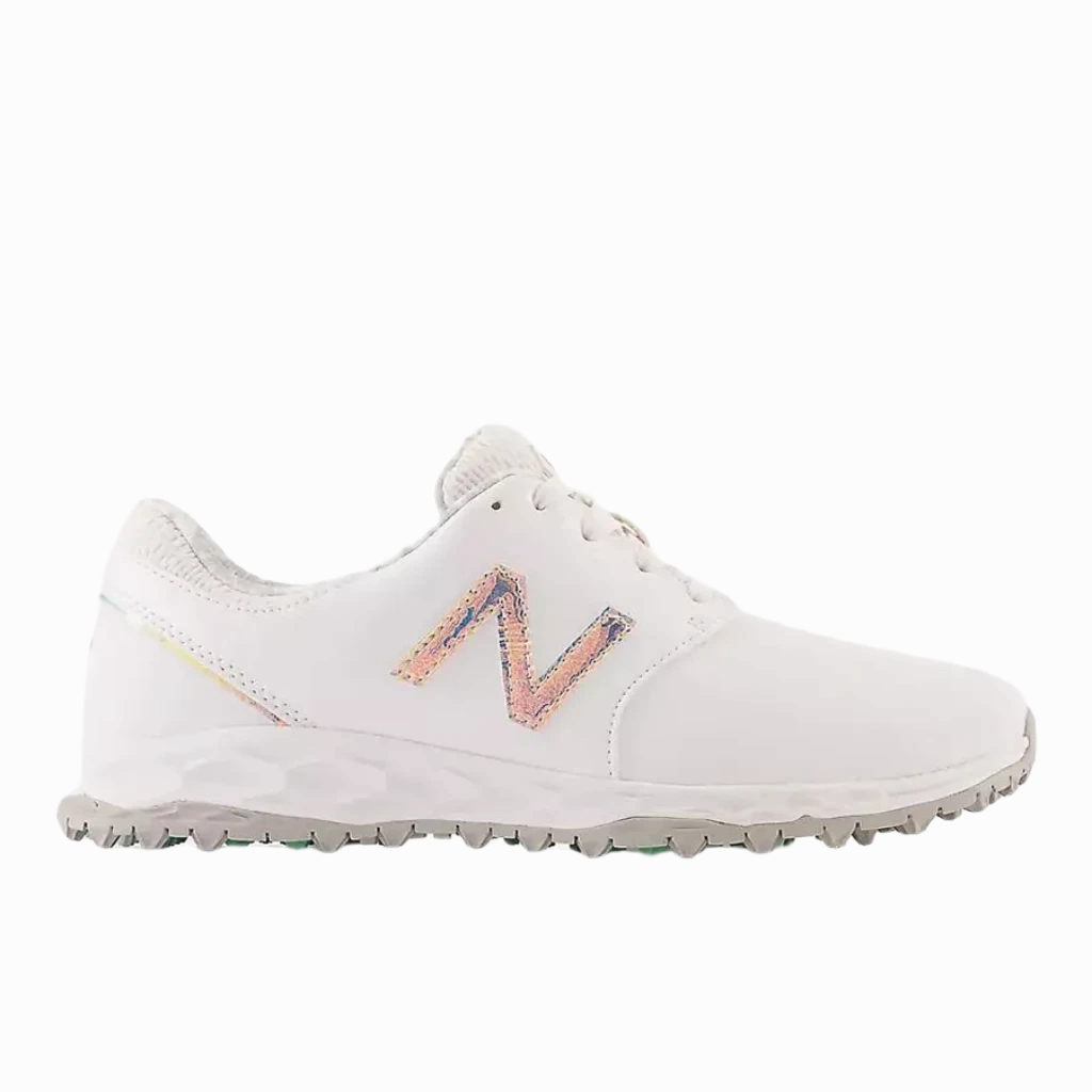 New Balance Ladies Fresh Foam Breathe Golf Shoe - White Women's spikeless golf shoes collection