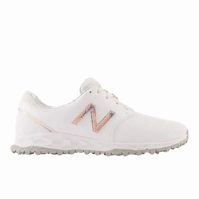 New Balance Ladies Fresh Foam Breathe Golf Shoe - White Women's spikeless golf shoes collection