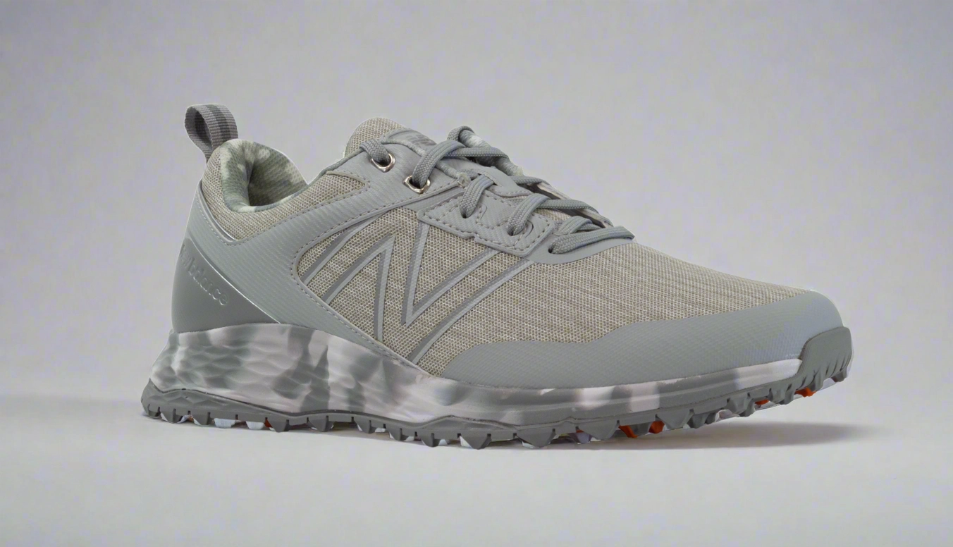 New Balance Ltd Edition Camo Mens Fresh Foam Contend Golf Shoe - LIGHT GREY Men's Durable Golf Shoes