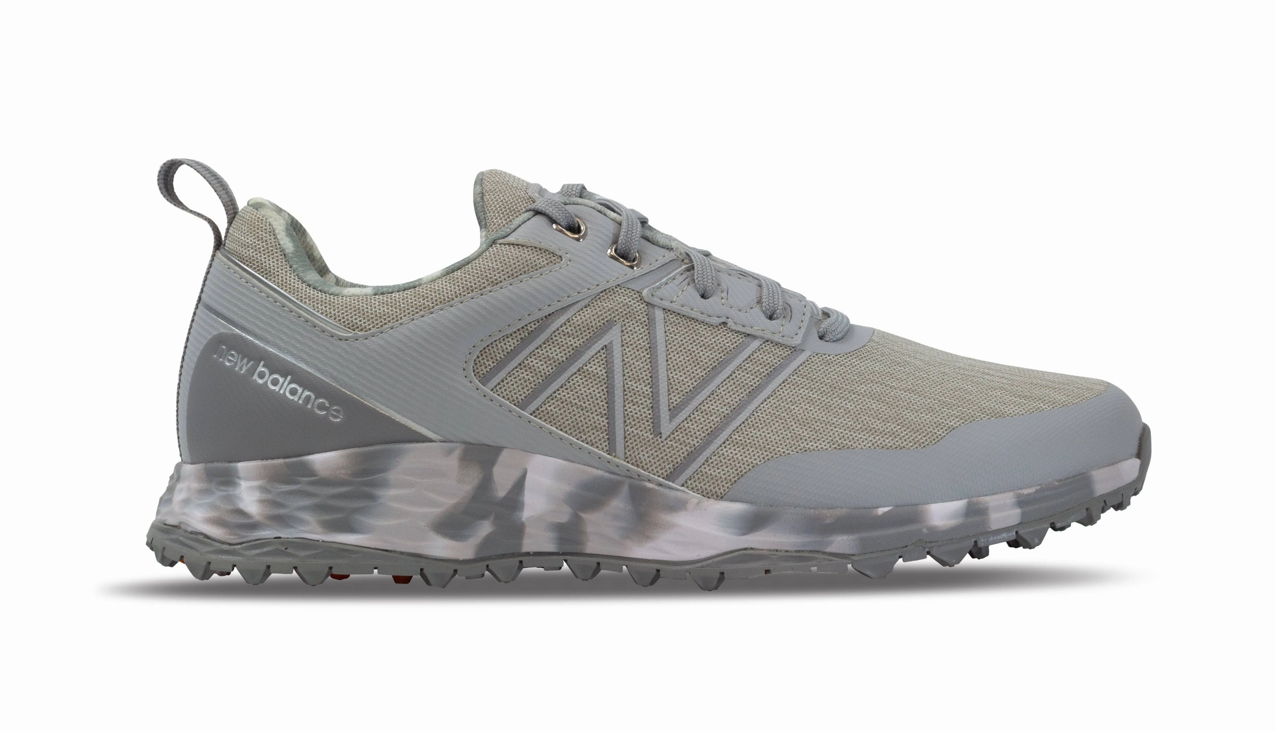 New Balance Ltd Edition Camo Mens Fresh Foam Contend Golf Shoe - LIGHT GREY New Balance men's athletic golf shoes