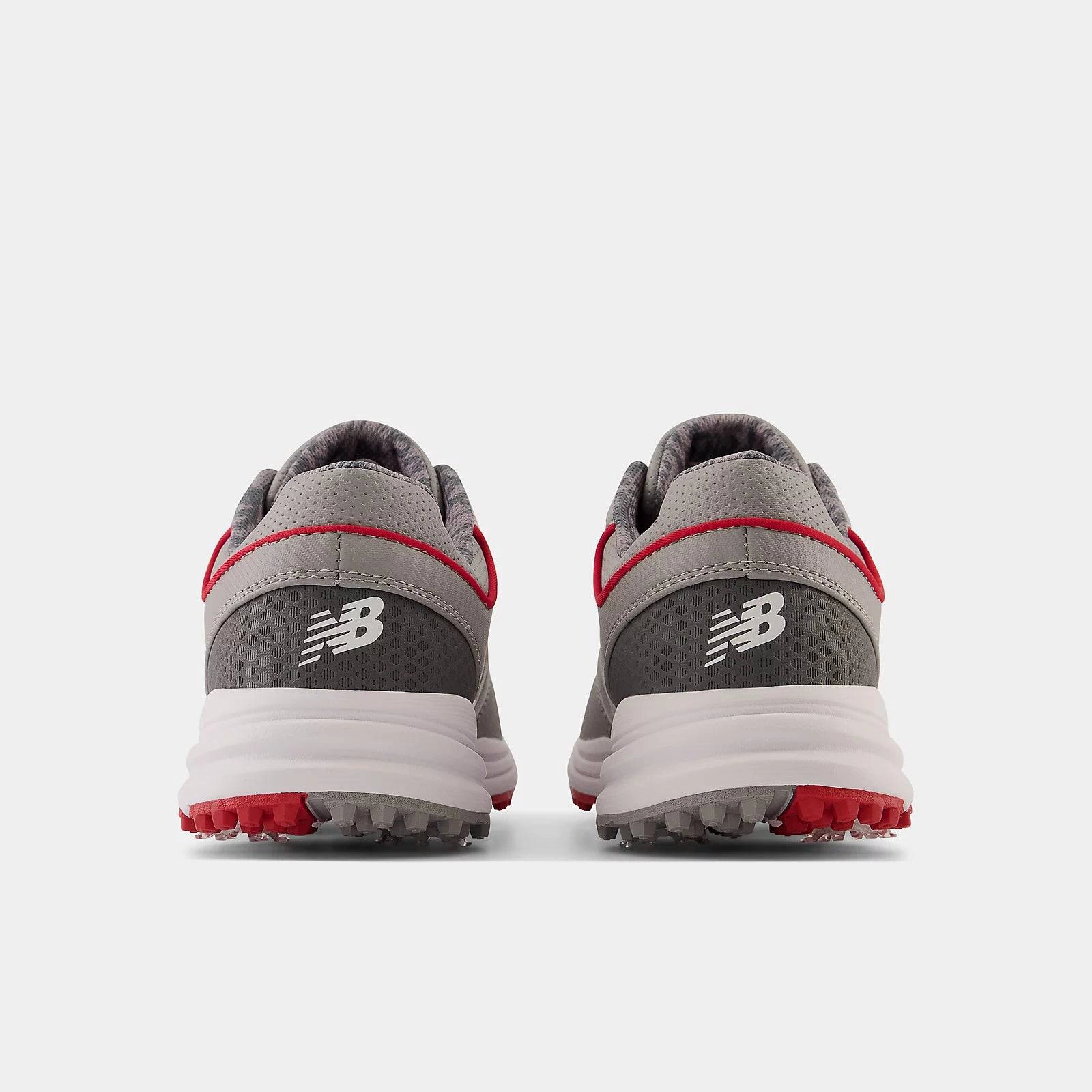 New Balance Mens Brighton Golf Shoe - GREY/ RED New Balance Men's Golf Shoes