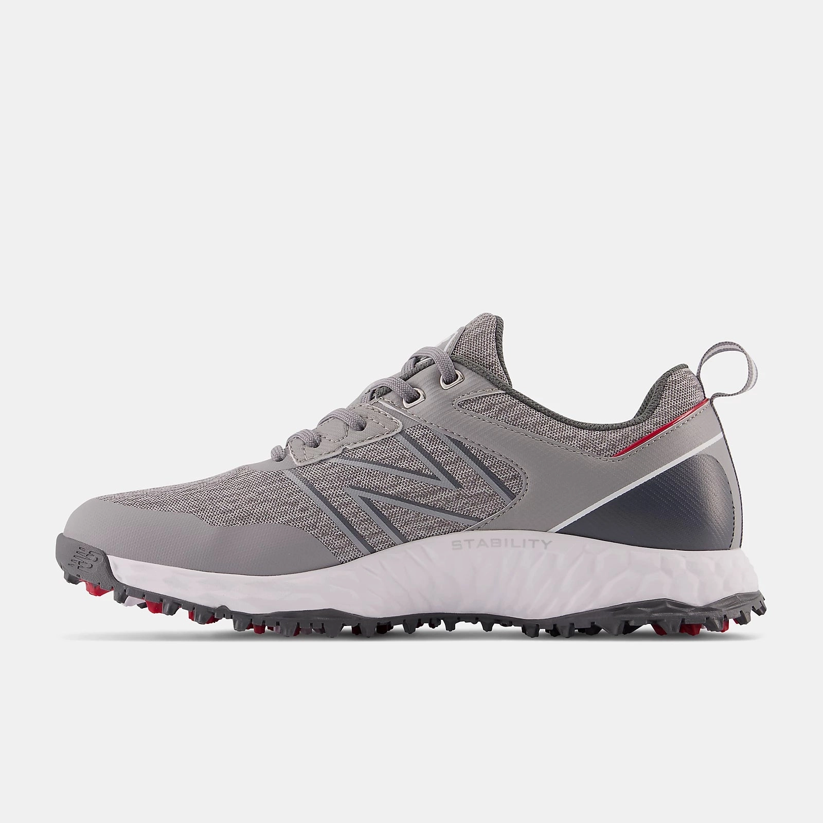 New Balance Mens Fresh Foam Contend Golf Shoe - GREY / CHARCOAL Mens durable golf shoe collection