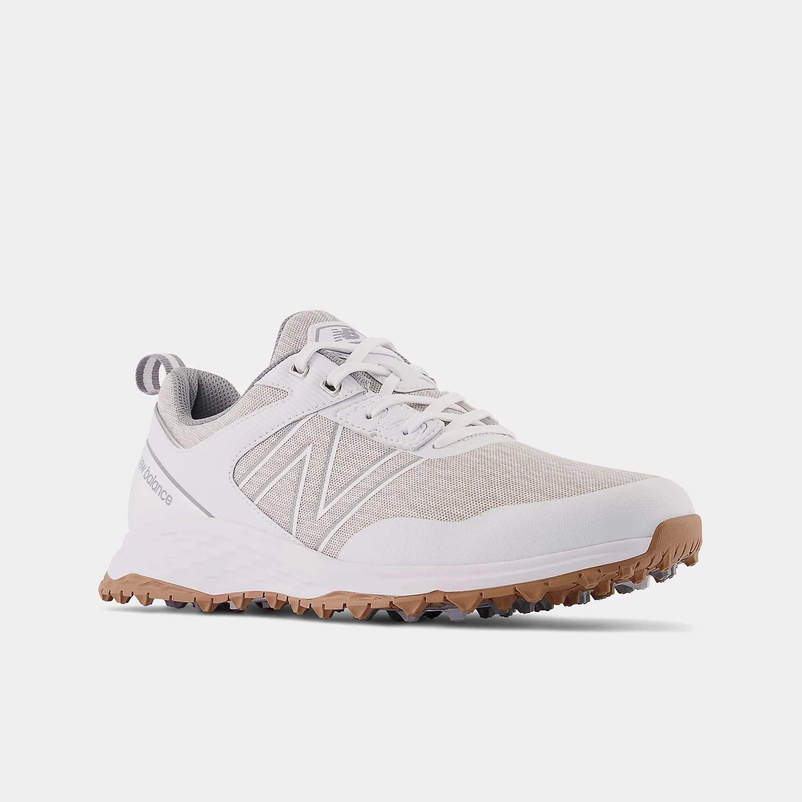 New Balance Mens Fresh Foam Contend Golf Shoe  - WHITE Men's Durable Golf Shoes