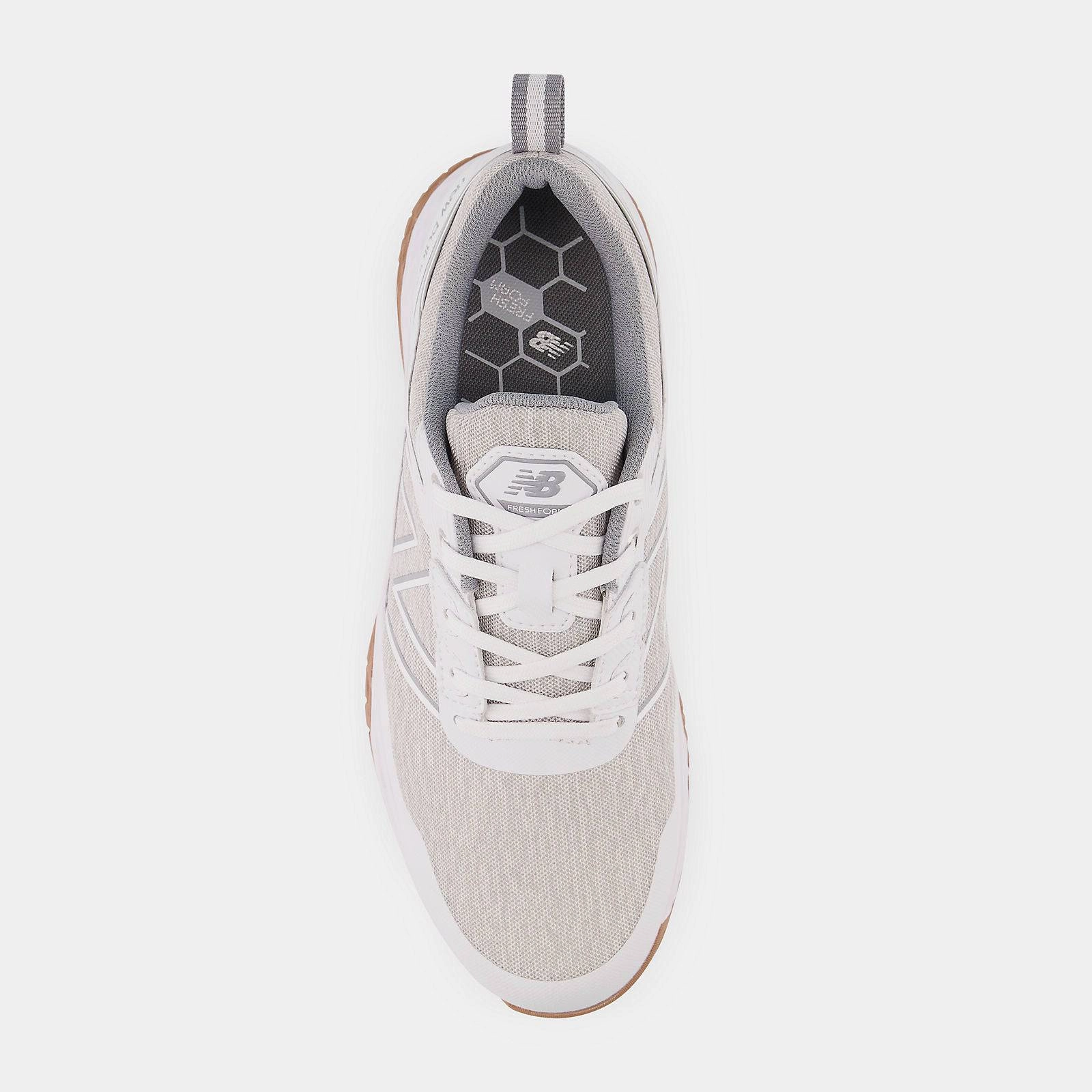 New Balance Mens Fresh Foam Contend Golf Shoe  - WHITE New Balance Men's Golf Shoes