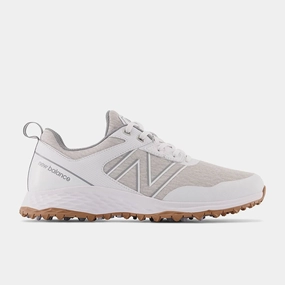 New Balance Mens Fresh Foam Contend Golf Shoe  - WHITE New Balance men's athletic golf shoes