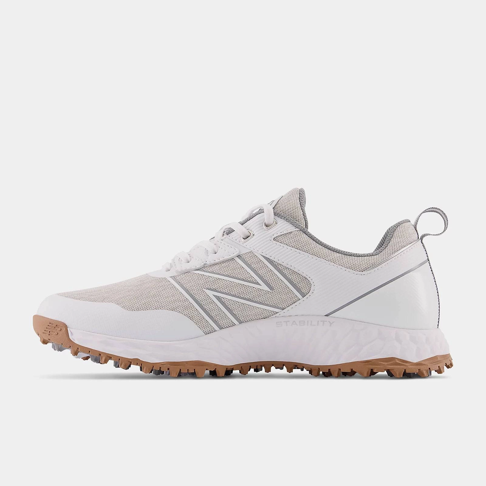 New Balance Mens Fresh Foam Contend Golf Shoe  - WHITE New Balance Men's Golf Shoes