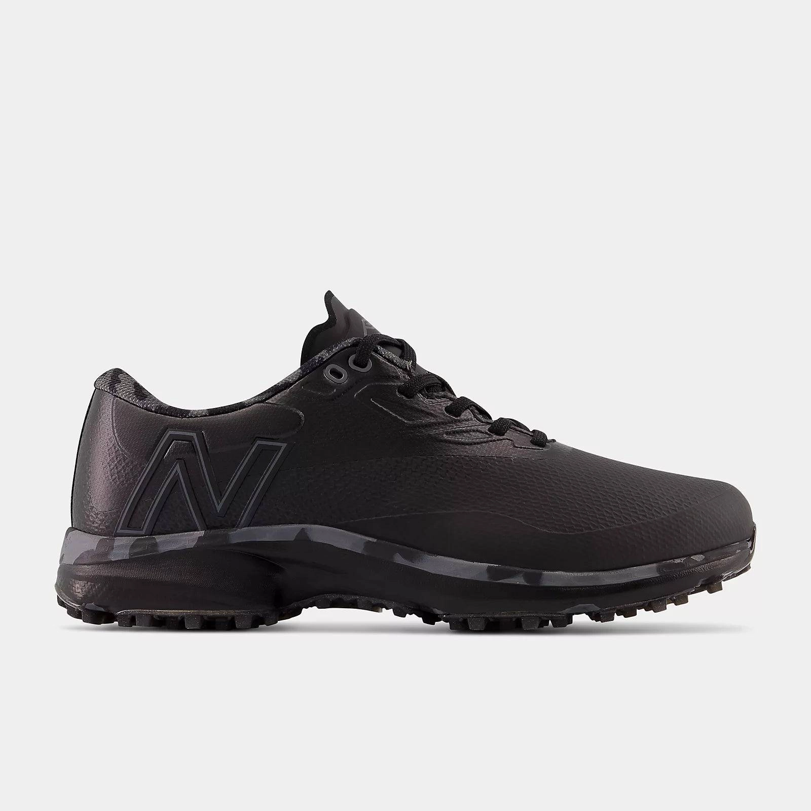 New Balance Mens Fresh Foam X Defender SL Golf Shoe - BLACK Mens durable golf shoe collection