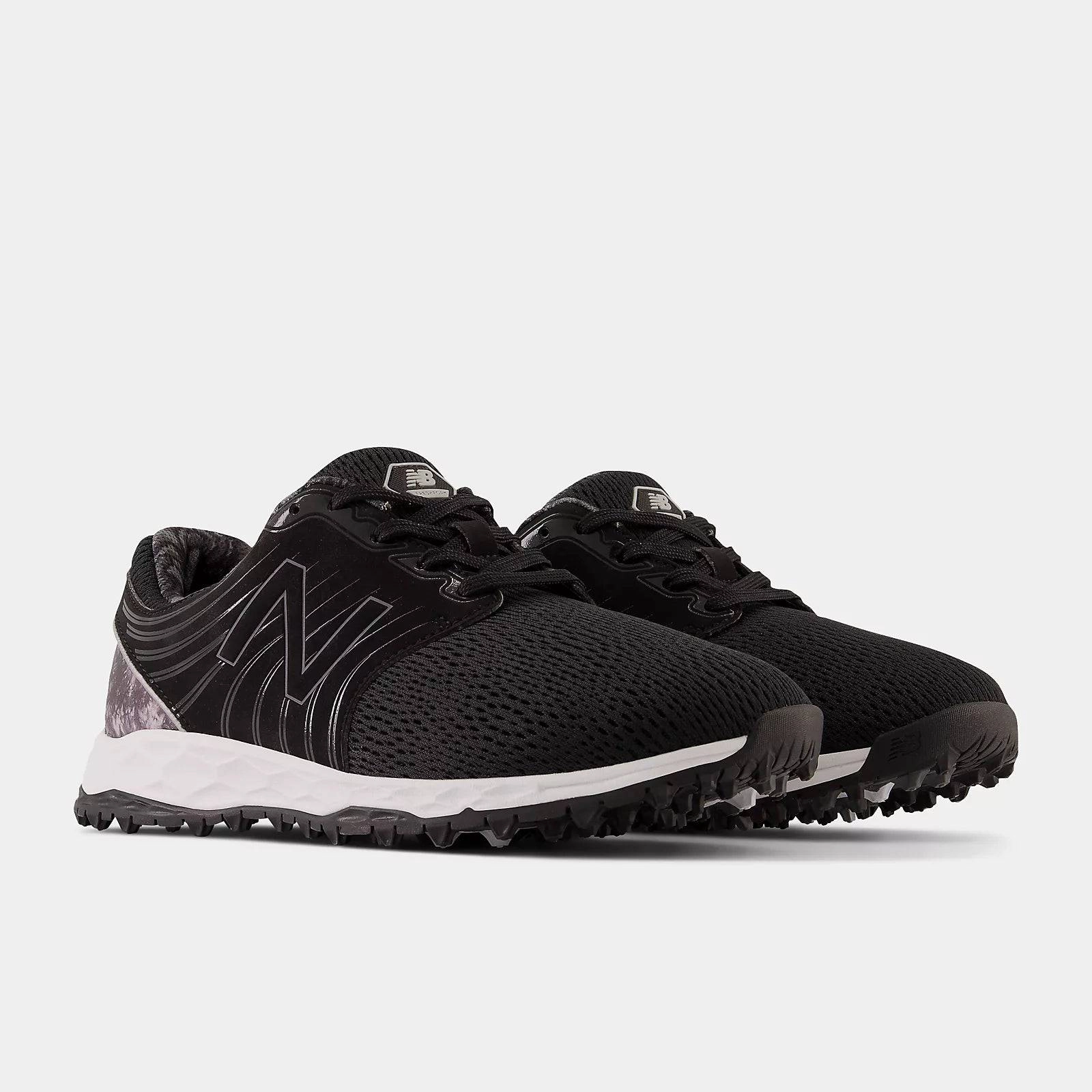 New Balance Womens Fresh Foam Breathe Golf Shoe - BLACK / MULTI Women's High-Performance Golf Shoes