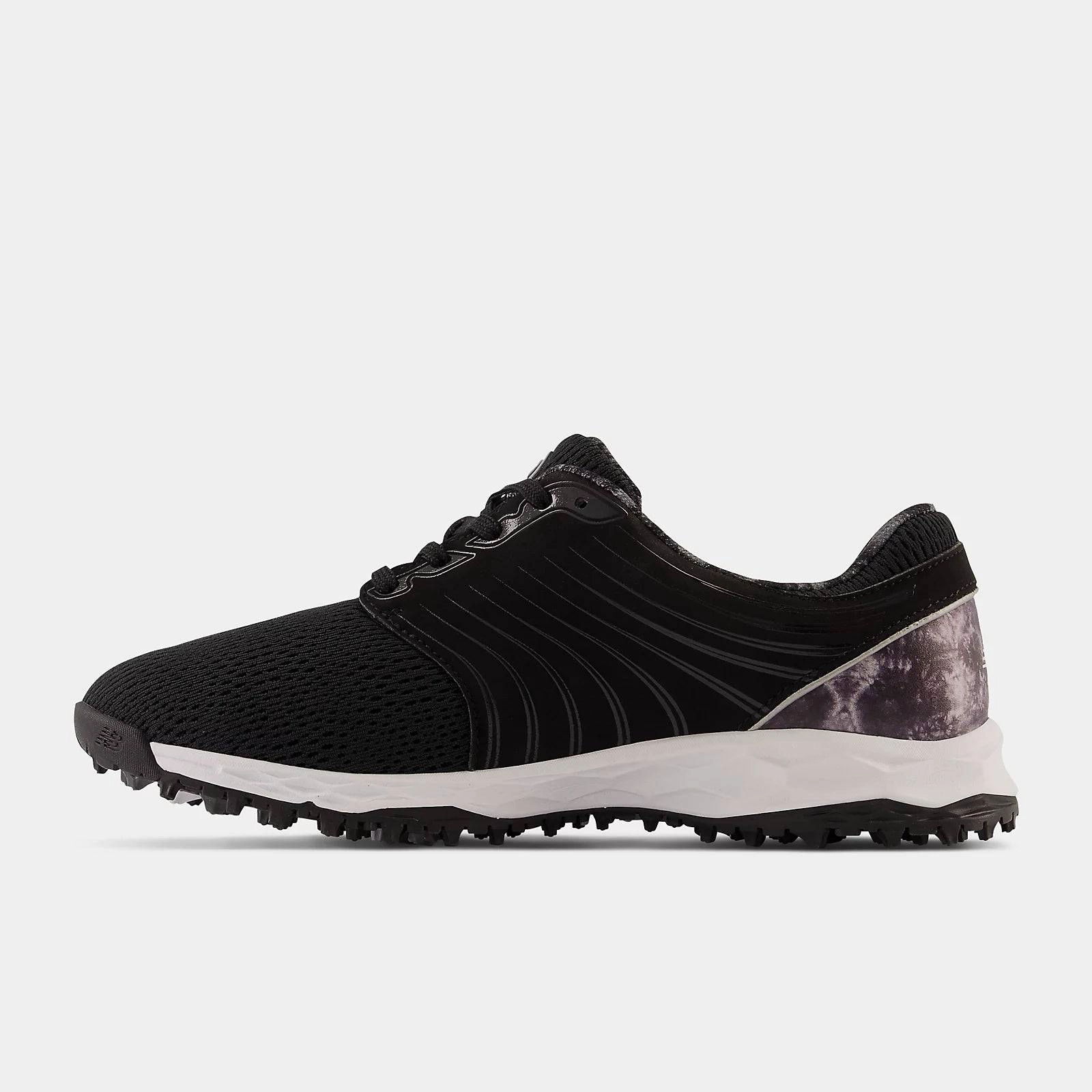 New Balance Womens Fresh Foam Breathe Golf Shoe - BLACK / MULTI Womens high-performance golf shoes