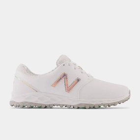 New Balance Womens Fresh Foam Breathe Golf Shoe - WHITE MULTI Womens high-performance golf shoes