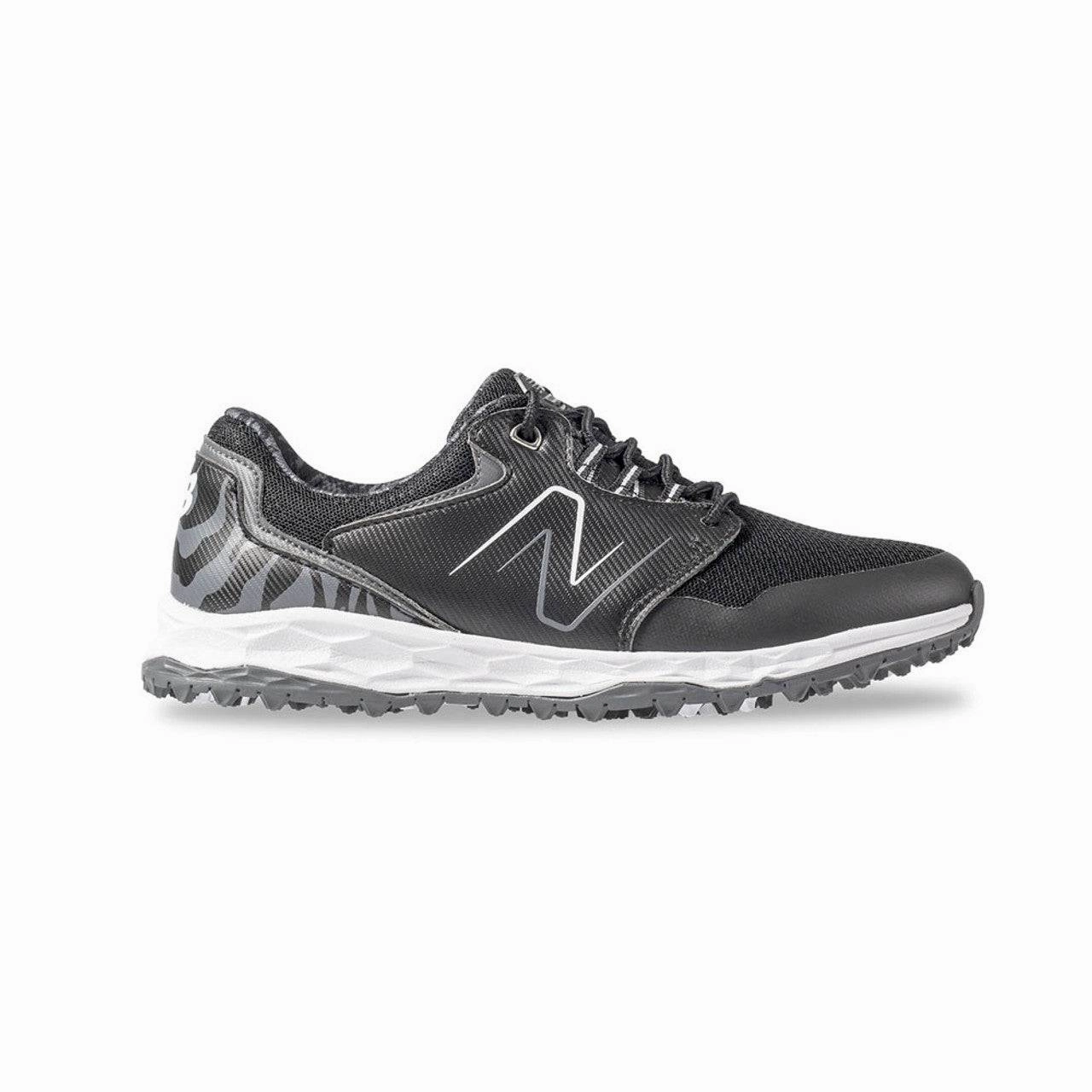 New Balance Womens Fresh Foam Links SL V2 Golf Shoe - BLACK New Balance men's athletic golf shoes