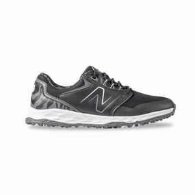 New Balance Womens Fresh Foam Links SL V2 Golf Shoe - BLACK New Balance men's athletic golf shoes