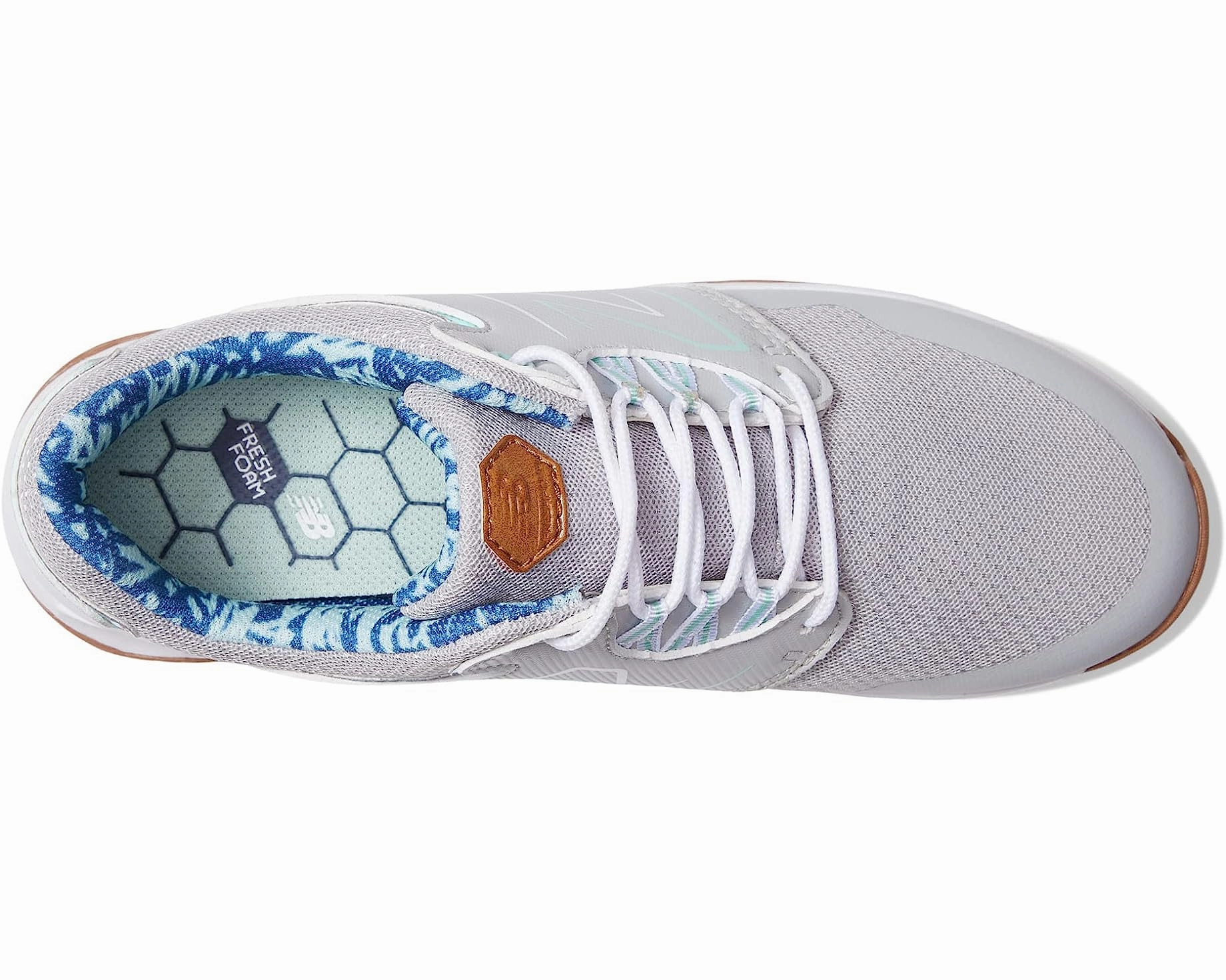 New Balance Womens Fresh Foam Links SL V2 Golf Shoe - GREY Women's High-Performance Golf Shoes