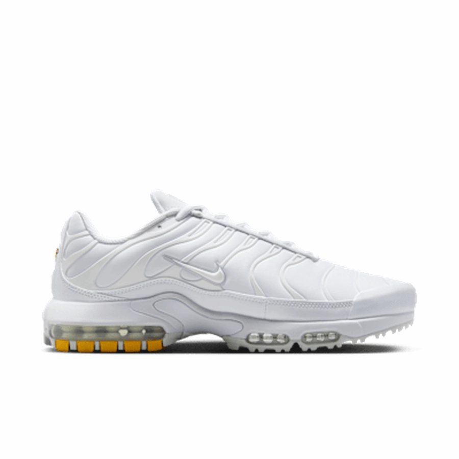 Nike Air Max Plus G Spikeless Golf Shoes - White Men's Spikeless Golf Shoes