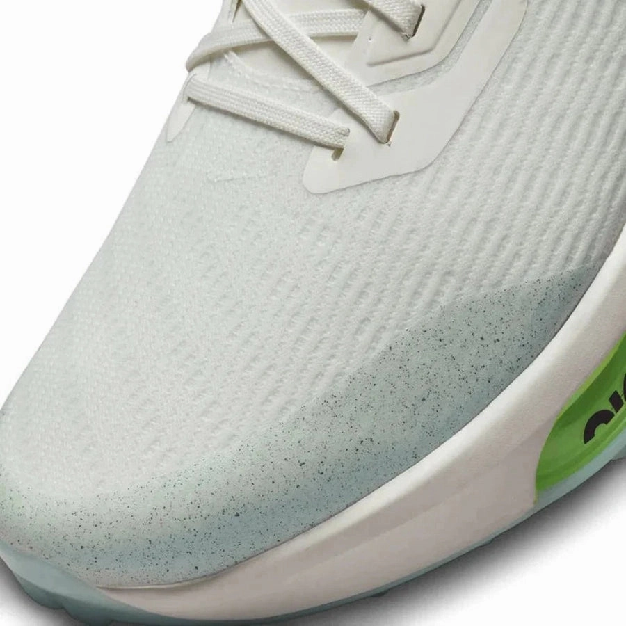Nike Air Zoom Infinity Tour NEXT% Golf Shoe -  White/Green Classic Men's Spiked Golf Shoes