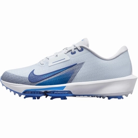 Nike Air Zoom Infinity Tour NXT 2 Spikeless Golf Shoe - Grey/Blue Classic men's spiked golf shoes