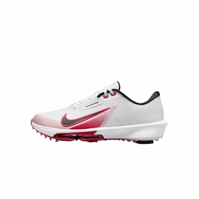Nike Air Zoom Infinity Tour NXT 2 Spikeless Golf Shoe - White/Red Classic men's spiked golf shoes