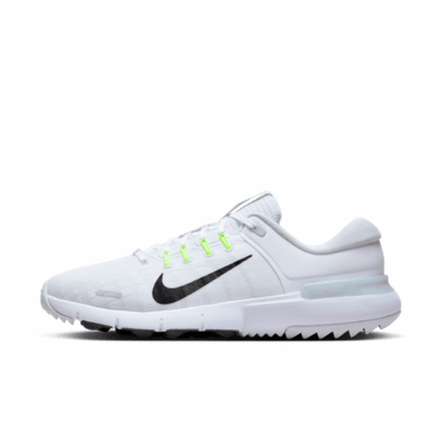 Nike Free Golf NN Golf Shoes - White Mens spikeless golf shoes