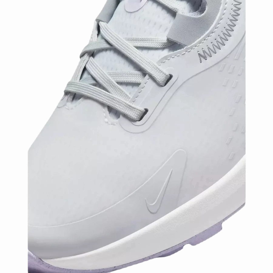 Nike Infinity Pro 2 Men's Golf Shoes - Grey/Violet Men's Spikeless Golf Shoes