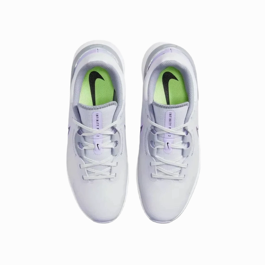 Nike Infinity Pro 2 Men's Golf Shoes - Grey/Violet Men's Spikeless Golf Shoes