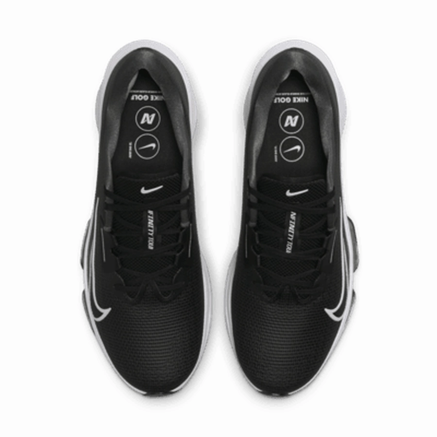 Nike Infinity Tour 2 Golf Shoes - Black Classic Men's Spiked Golf Shoes