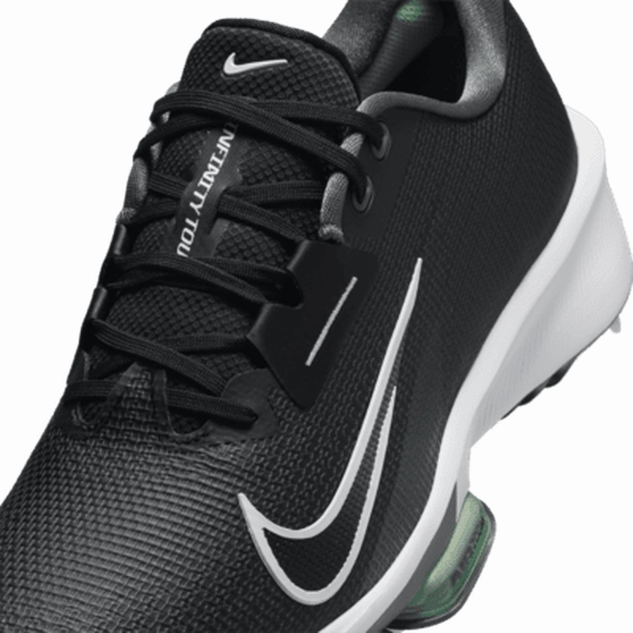 Nike Infinity Tour 2 Golf Shoes - Black Classic Men's Spiked Golf Shoes
