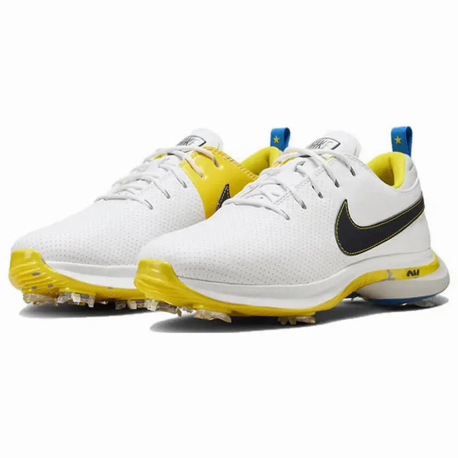 Nike Men's Air Zoom Victory Tour 3 NRG Spiked Golf Shoe - 'Ryder Cup Europe' Classic Men's Spiked Golf Shoes
