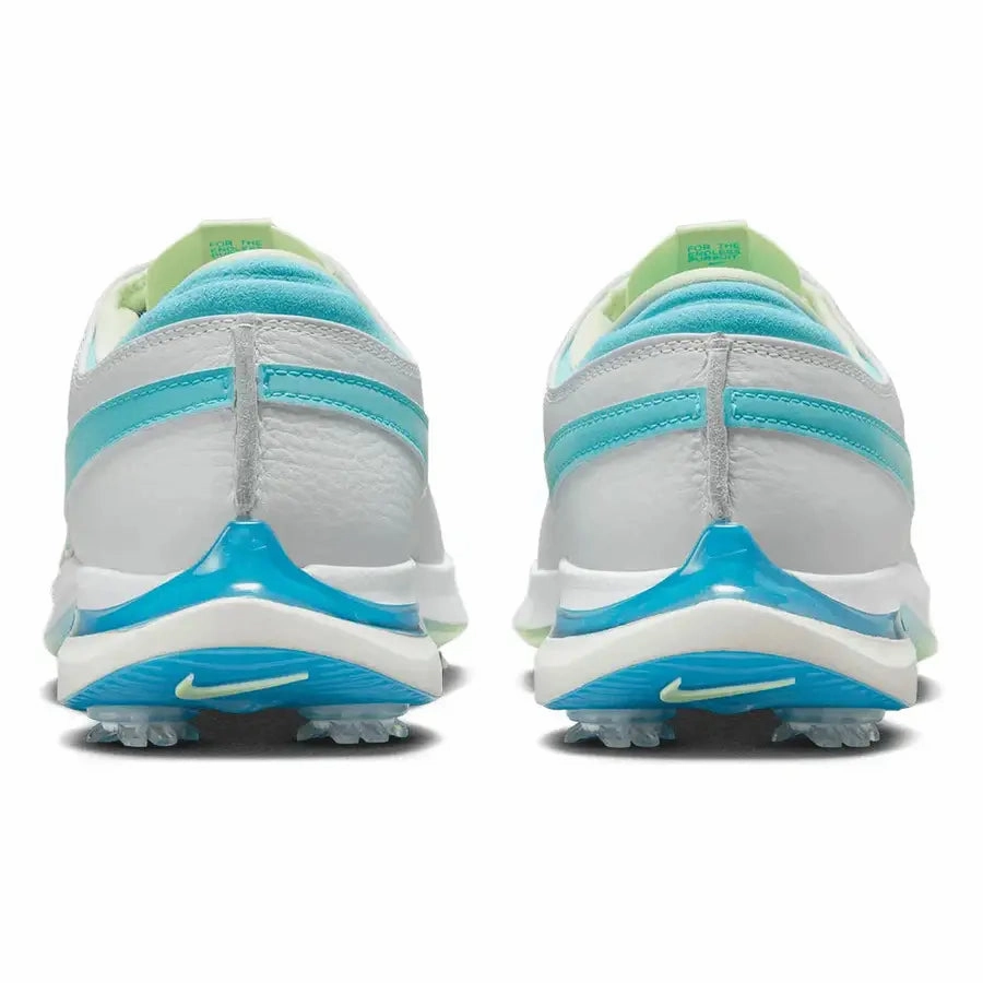 Nike Men's Air Zoom Victory Tour 3 Spiked Golf Shoe - Grey/Blue Classic Men's Spiked Golf Shoes