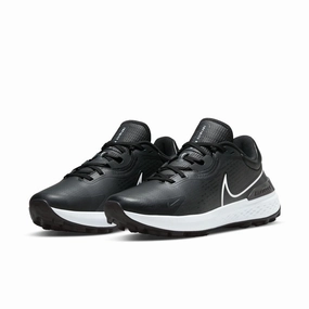 Nike Men's Infinity Pro 2 Men's Golf Shoes - Black/Dark Smoke Mens spikeless golf shoes