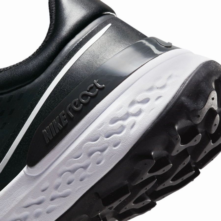 Nike Men's Infinity Pro 2 Men's Golf Shoes - Black/Dark Smoke Men's Spikeless Golf Shoes