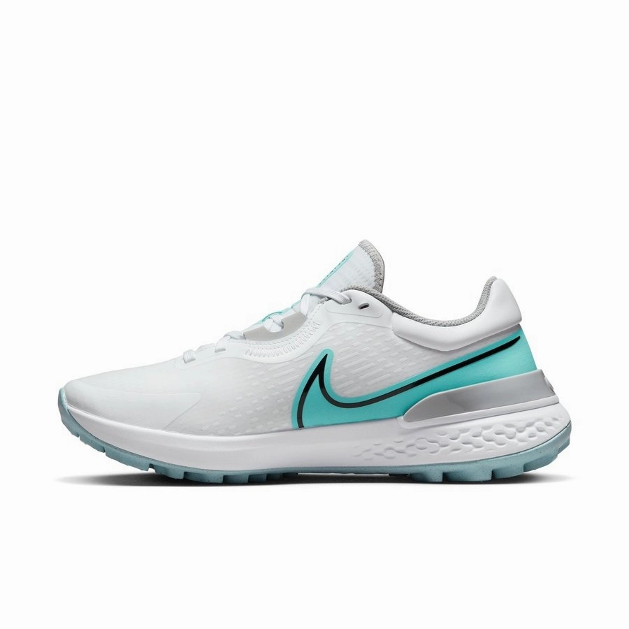 Nike Men's Infinity Pro 2 Men's Golf Shoes - White/Copa Men's Spikeless Golf Shoes