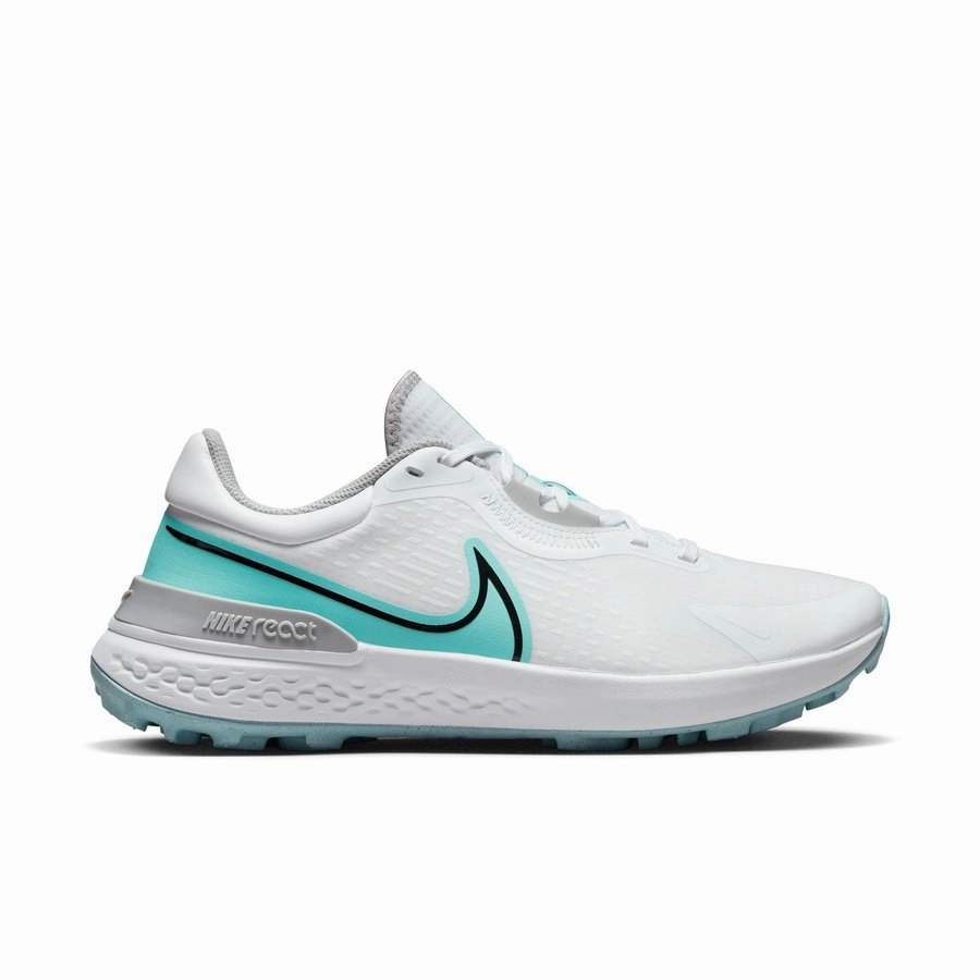 Nike Men's Infinity Pro 2 Men's Golf Shoes - White/Copa Men's Spikeless Golf Shoes