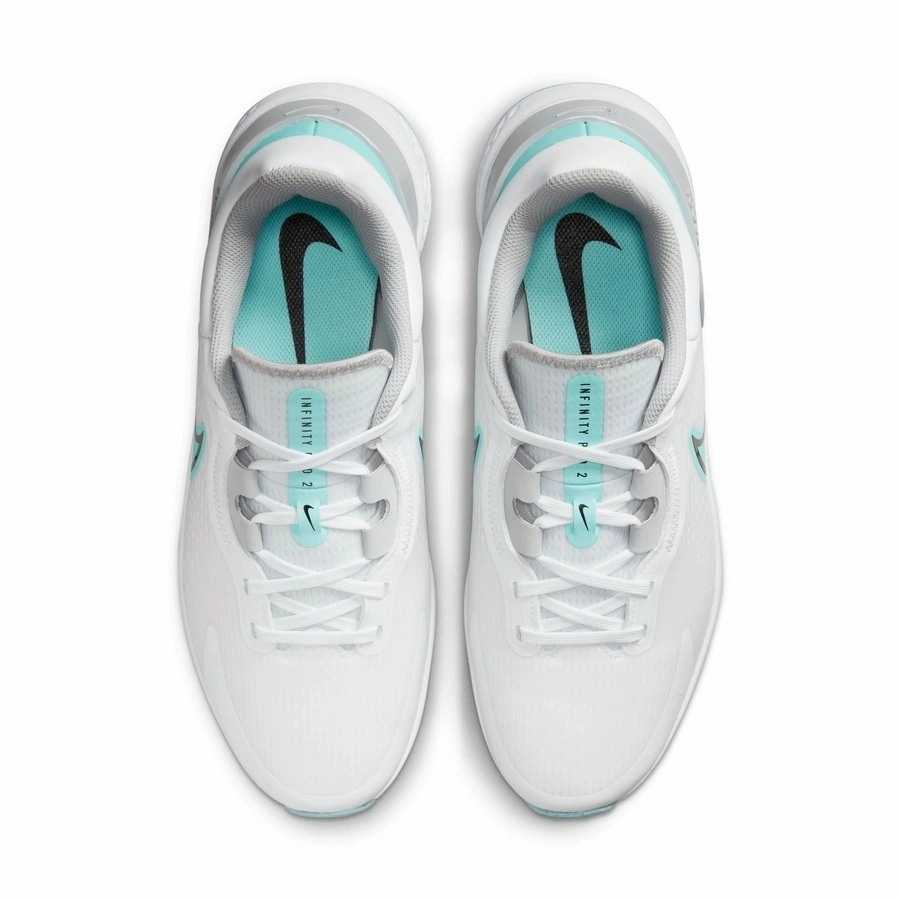 Nike Men's Infinity Pro 2 Men's Golf Shoes - White/Copa Men's Spikeless Golf Shoes