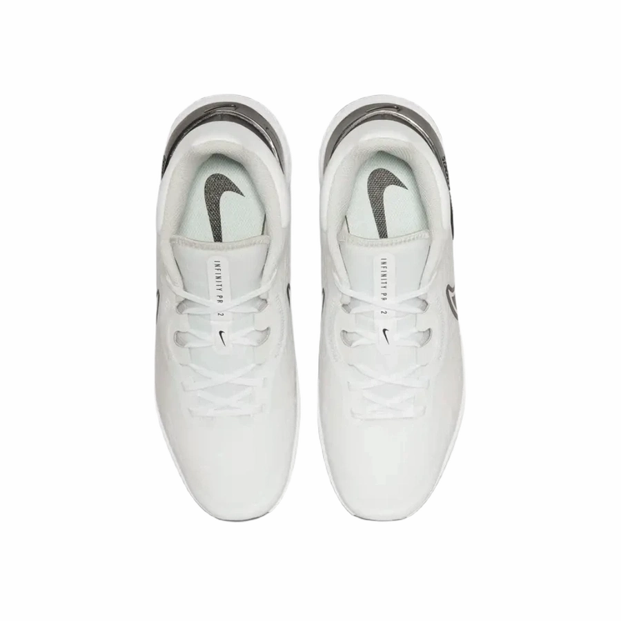 Nike Men's Infinity Pro 2 Men's Golf Shoes - White/Photon Dust Men's Spikeless Golf Shoes