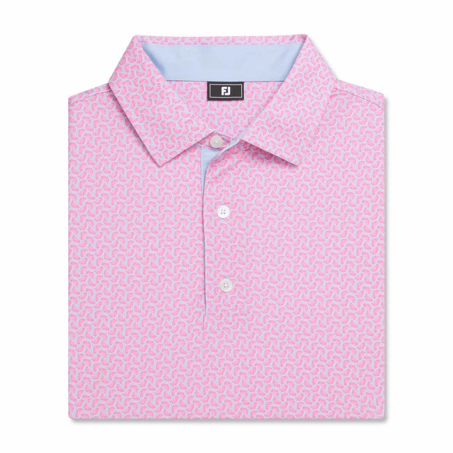 FootJoy Men's Citrus Lisle Golf Polo women's summer dress, men's softshell jacket, bold fashion look