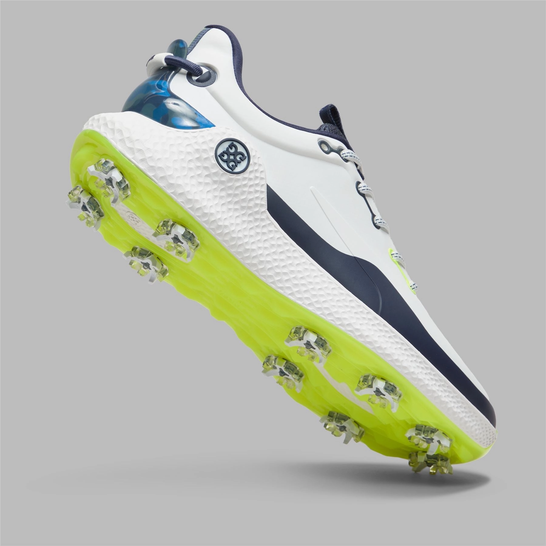 O2 G/LOCK Golf Shoes Snow/Twilight G/Fore Men's Fashion