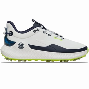 O2 G/LOCK Golf Shoes Snow/Twilight G/FORE performance golf shoes for men