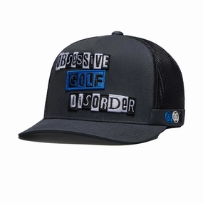 O.G.D Tall Trucker Hat Charcoal G/Fore men's golf fashion
