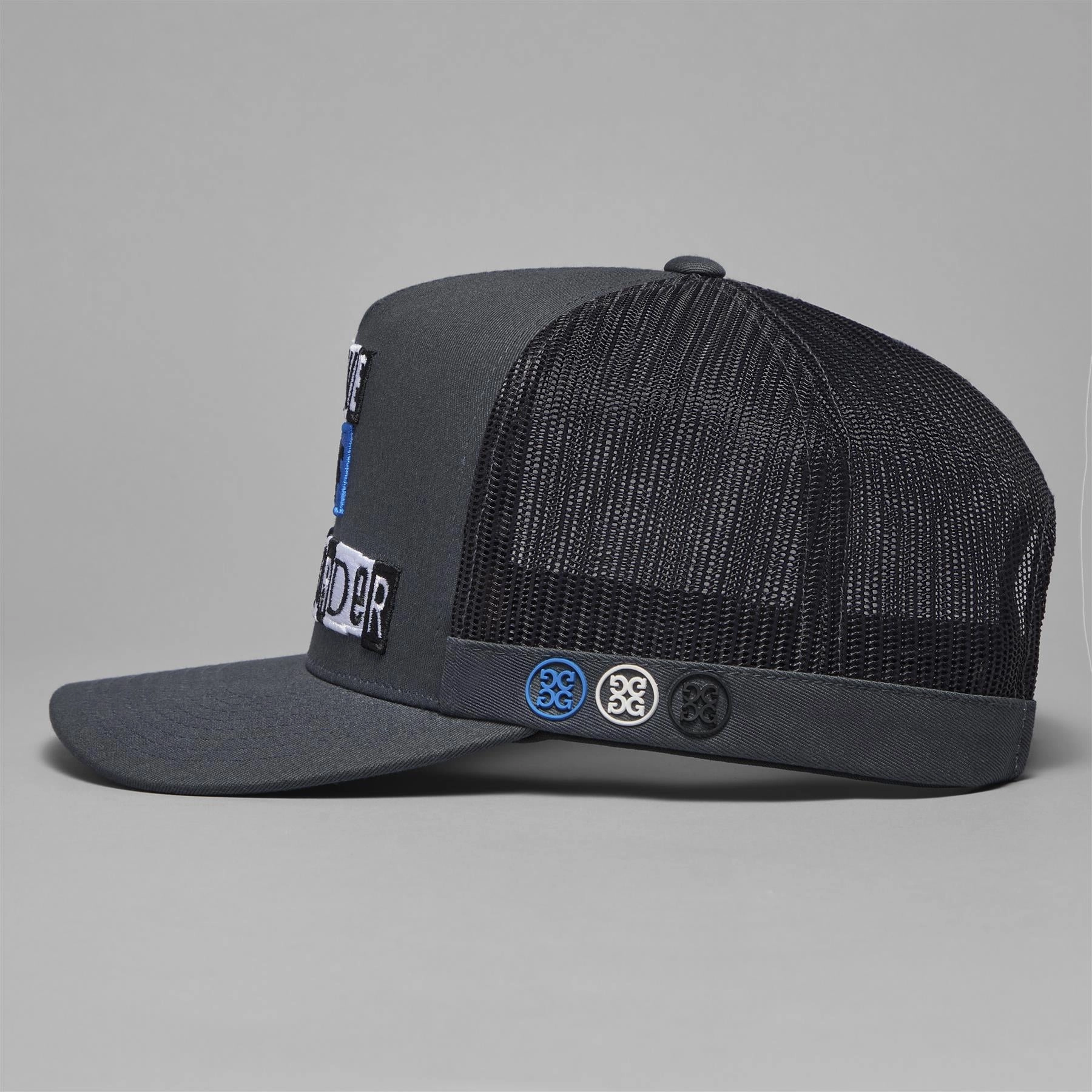 O.G.D Tall Trucker Hat Charcoal G/Fore Men's Fashion