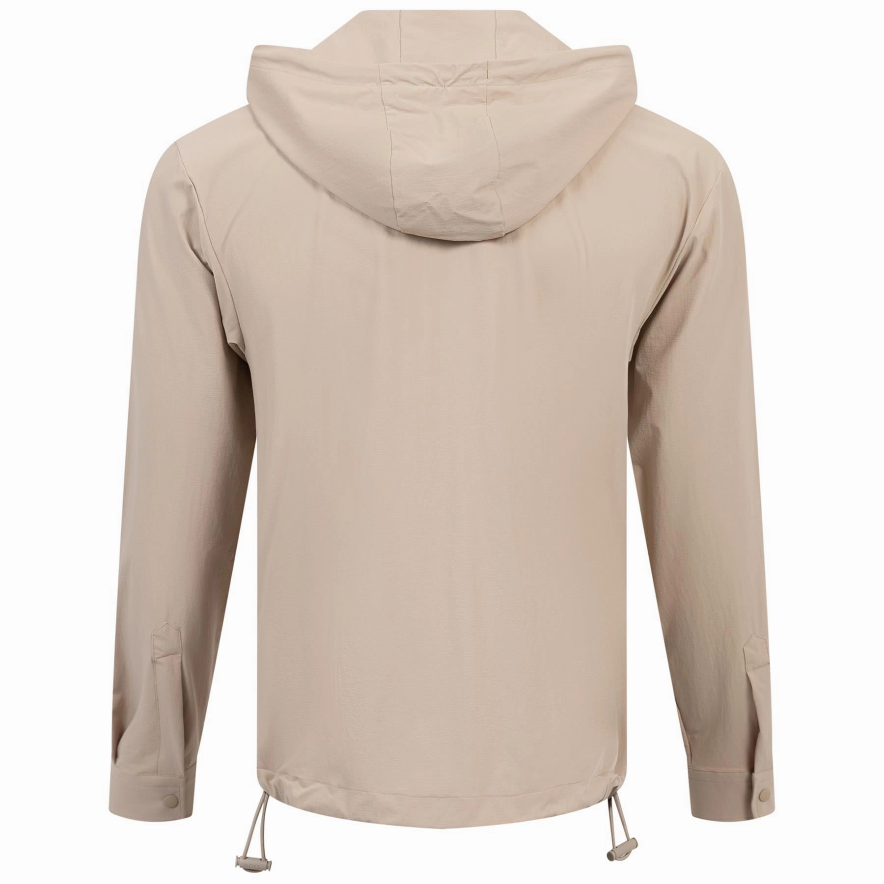 Olson Full Zip Hoodie Light Beige Boss Men's Fashion