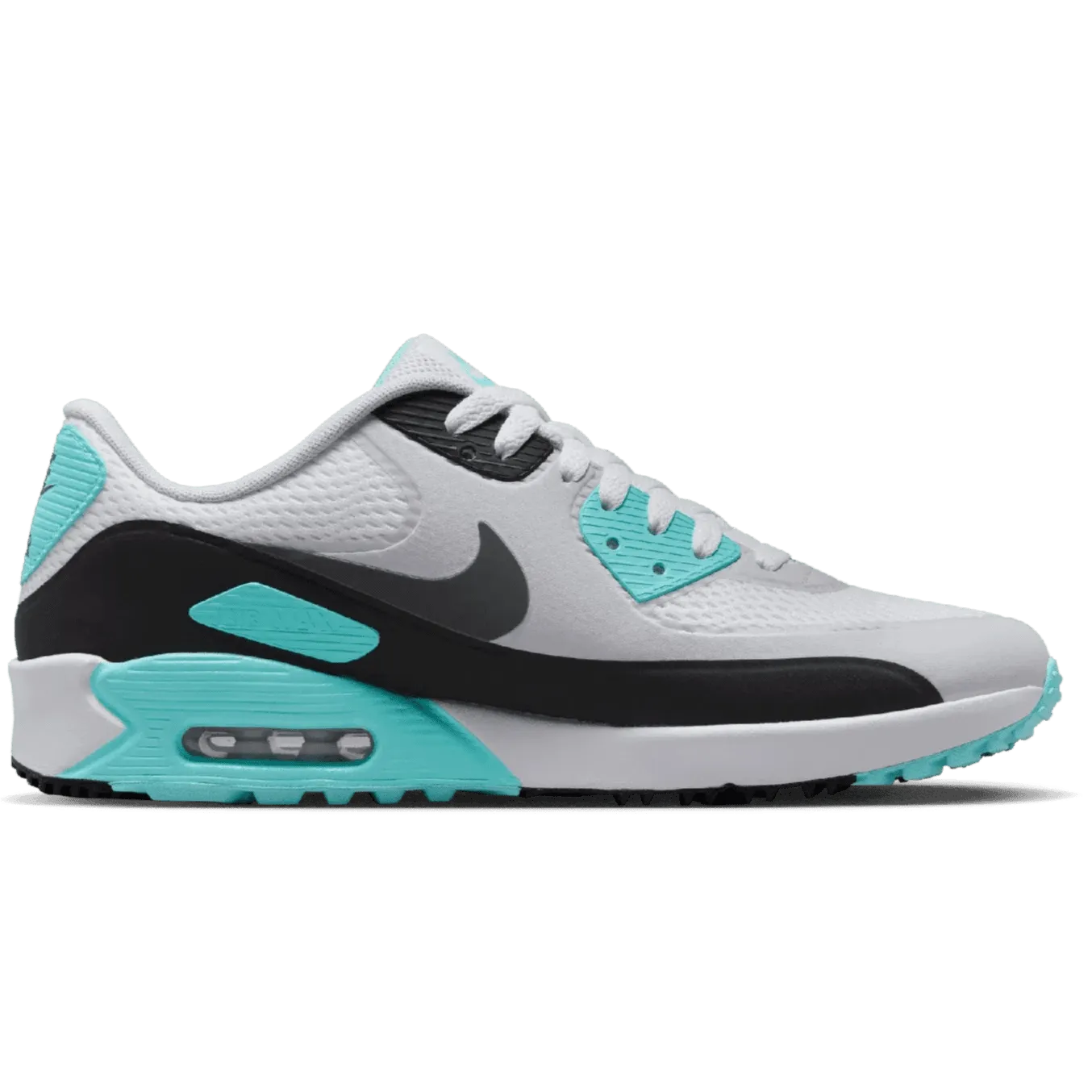 Smooth Finish Shoes Orthopedic Comfort Shoes Nike Air Max 90G Golf Shoes CU9978 Trendy Casual Shoes