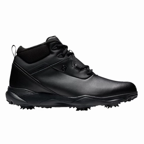 Casual Sneakers, Premium Shoes, Lifestyle Sneakers Pace Gear FootJoy Stormwalker Golf Shoes Black - 24 Men Foam Comfort Sneakers