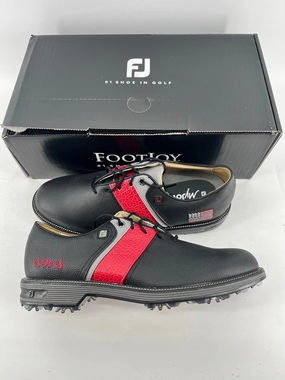 Flexible Sneakers, Cool Street Shoes, Lifestyle Sneakers Pace Ready Footjoy Myjoys Premiere Series Packard Golf Shoes Black USA Initials 8 Narrow Cushioned Steps