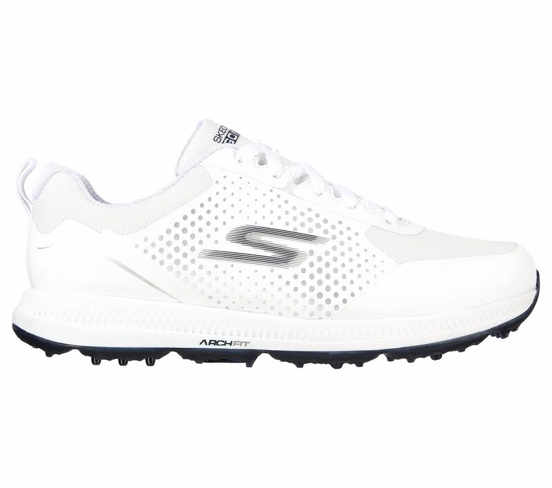 Engineered Fit Sneakers, Gel Cushioned Sneakers, Cushioned Midsoles Pace Ready Skechers Ladies Go Golf Elite 5 Sport Golf Shoes 123031 Casual Slip-On Sneakers