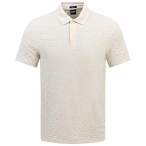 Pack 80 Cotton Polo Open White Boss men's fashion and office attire