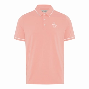 men's cotton t-shirt Padded Vest Original Penguin Heritage Golf Polo Shirt OGKSD008 Smart Casual